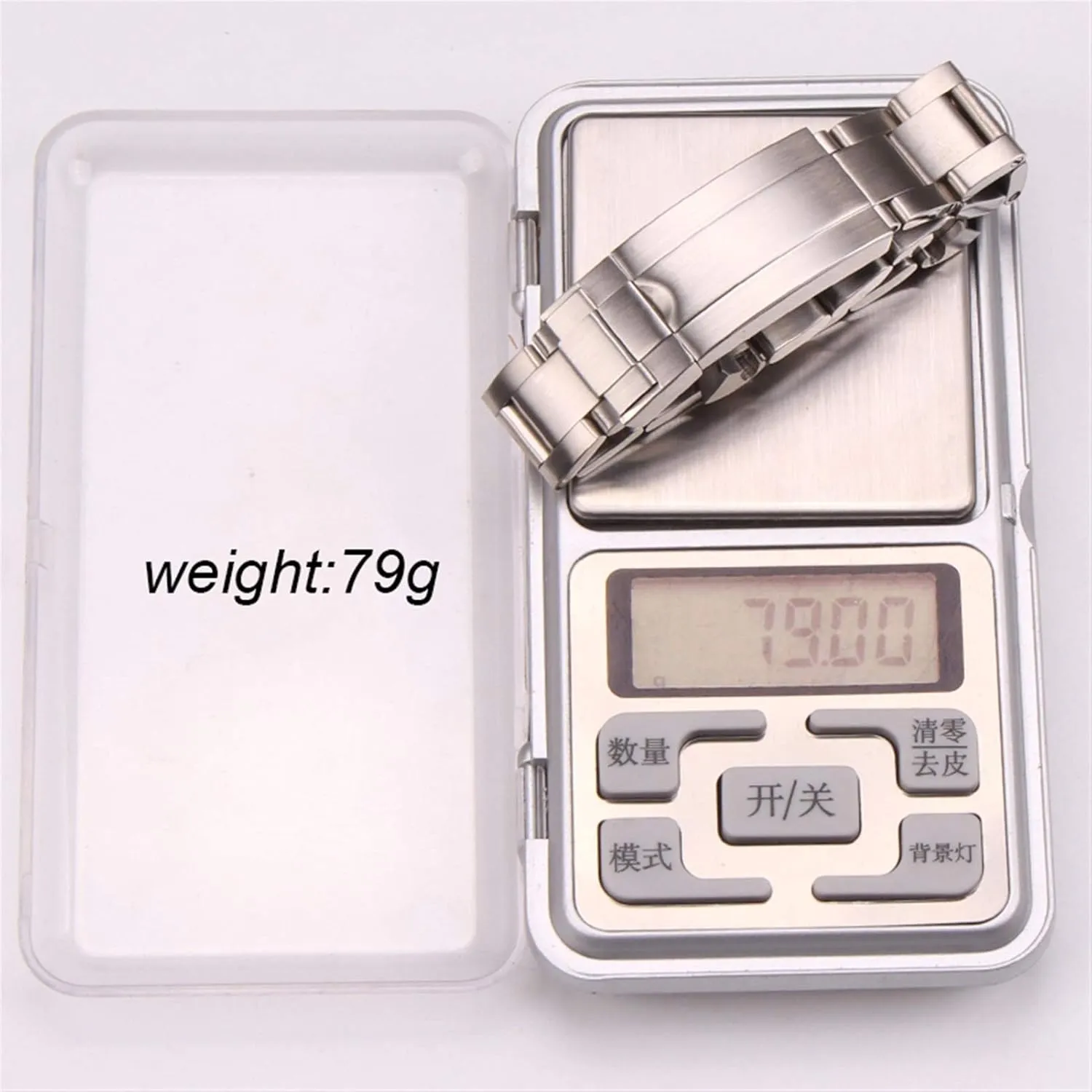 Brushed Metal Curved simply cornet End Replacement Link Deployment Clasp Watch Strap (Band Color : Silver Brushed, Band Width : 20mm) Men's Watchbands 20mm 316L Stainless Steel Watchbands Bracelet Silver 