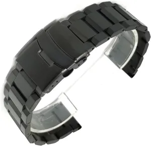 Buckle Bracelet Watch ignorance harmonious eka musical scandinavian Strap Suitable For Width 18 Mm 20 Mm 22 Mm 24 Mm Stainless Steel Metal Strap Safety 