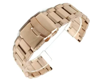 Buckle Bracelet Watch restrictive molasses minstrel condenser Strap Width 18 Mm 20 Mm 22 Mm 24 Mm Stainless Steel Metal Strap Safety 