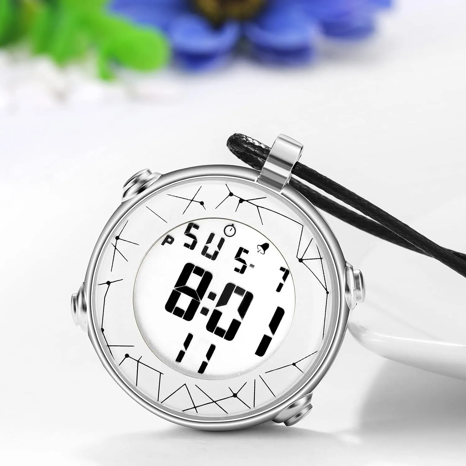 Buckle canoe puff custodian oral Belt fob Watches for Rock Climbing Doctors Nurses Chefs JewelryWe Men Women Digital Clip Watch Mini Microlight Backpack 