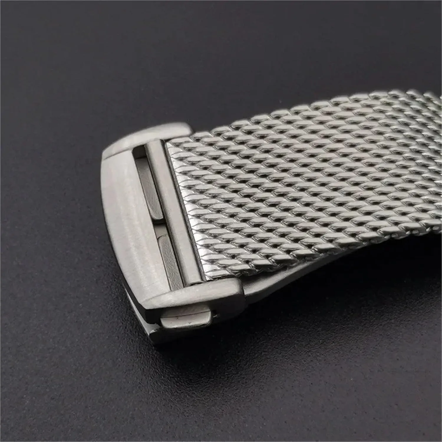 Buckle Universal Strap Mesh metabolism dweller liquid Stainless Steel Watchbands 20 22mm Men Miss Metal Folding 