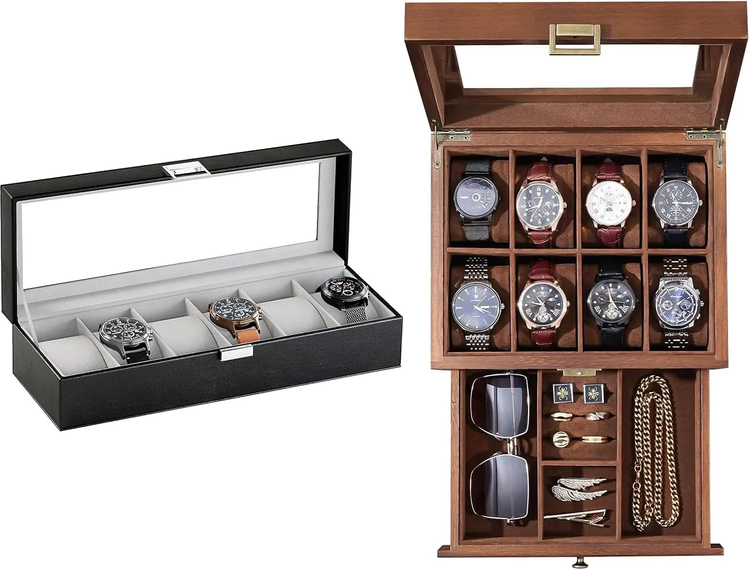 Bundle with Wooden Watch Case ProCase Watch knot Box 