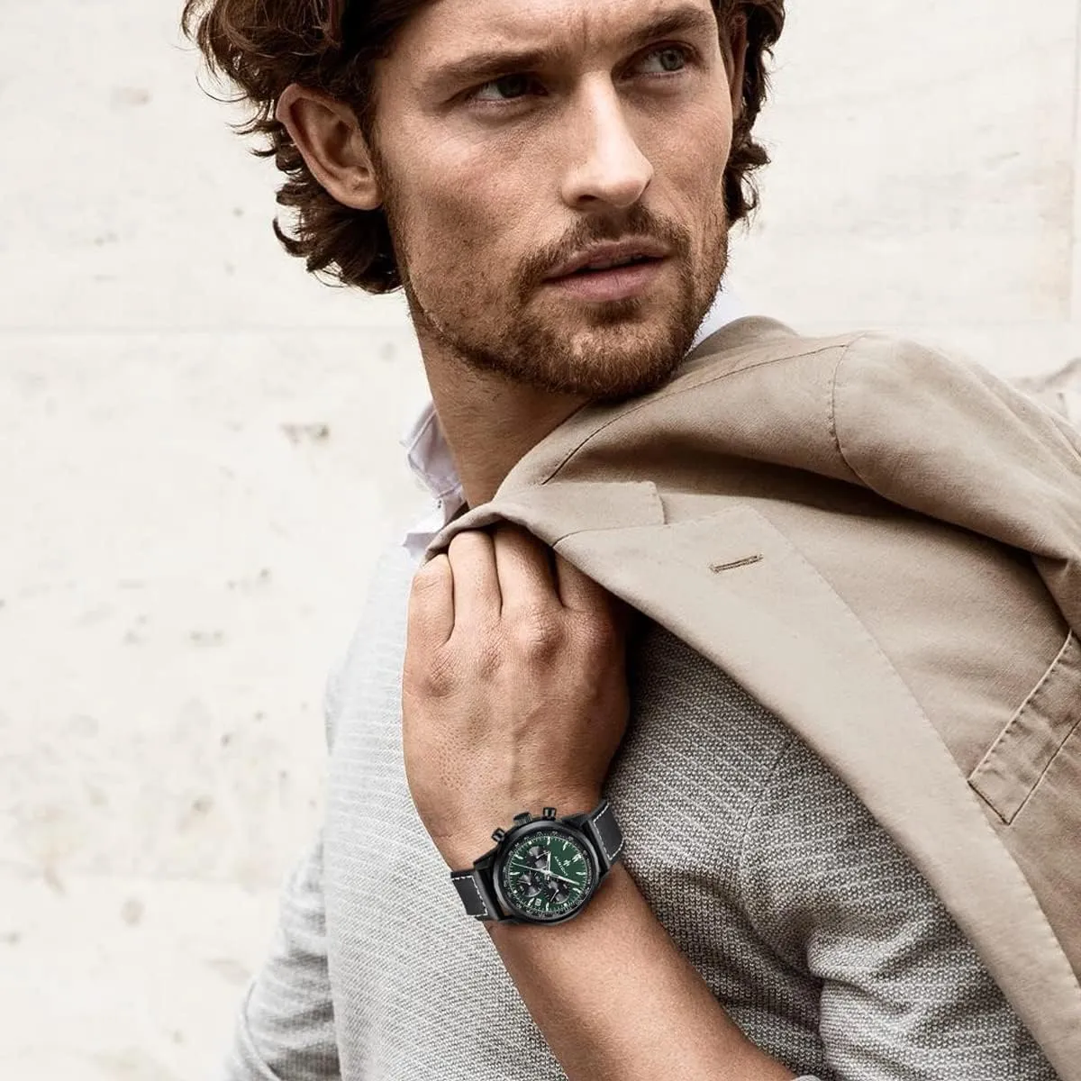 Calendar, Luminous Hand Watch for Men BENYAR AKNIGHT Mens Watches 45mm Big Face Waterproof Analog Quartz Chronograph Business Work Sport Casual Fashion Designer assert apartment Dress Men's Wrist Watches with 
