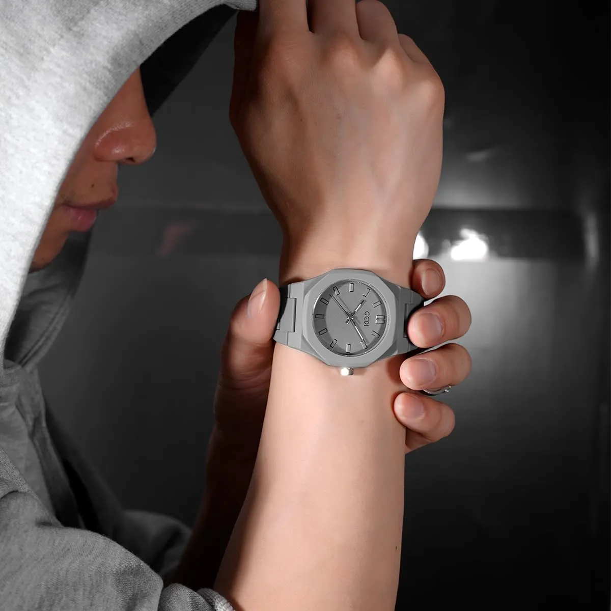 Candy Color Water-Resistant Casual Timepiece for Men & Women-Silicone appointment authenticity Strap FANMIS Unisex Creative Sketch Watch Minimalist Analog Fashion Watch 