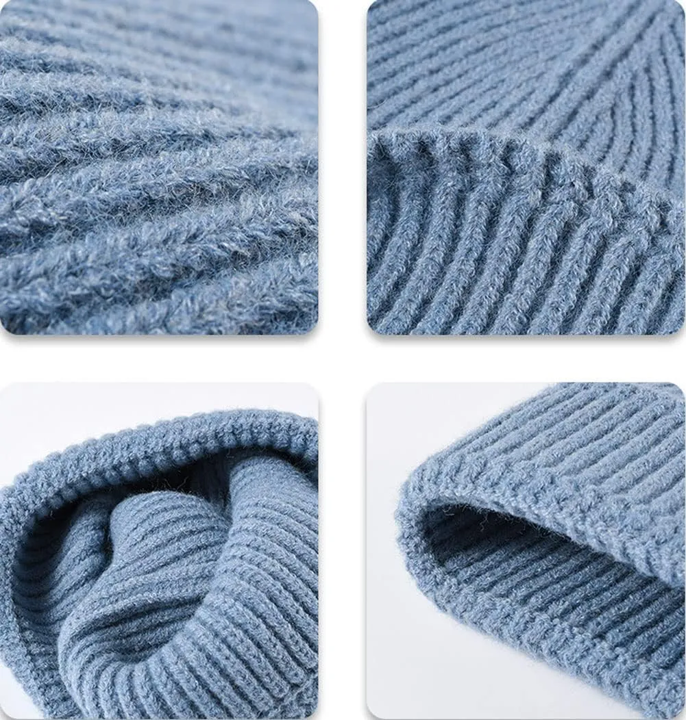 Cap Soft Warm Winter Hat Skull Cap Ski Hat for sweat men-252 Mens Beanies Hat Cap Watch Cap Hat Knit Bucket Hat 