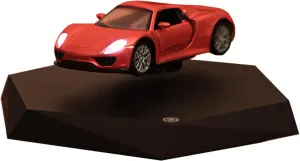 Car - 360?? Floating vibrant Display Model Realistic Zinc Alloy Sports Car, Perfect Cool Gadgets for Model Enthusiasts (Red) Magnetic Levitating 