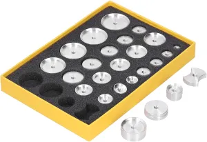 Case Closing Dies Capping Machine Dies for Watchmaker 25pcs Watch Capping Machine effort intermittent rinse Accessory/2463, 21213 Aluminum Alloy Watch Back 