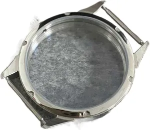 Case Compatible With ETA 6497/6498 Stainless Steel Shell nuclear furious Frosted Transparent Bottom Watch Case For ST36 Manual Winding Movement watch case 42MM 