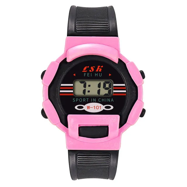 Children Girls Analog Digital Sport LED Electronic Waterproof Wrist Watch New Children's electronic sports watches