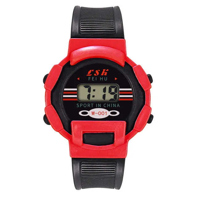 Children Girls Analog Digital Sport LED Electronic Waterproof Wrist Watch New Children's electronic sports watches