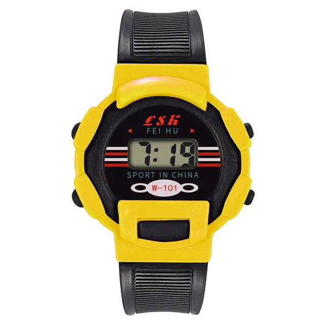 Children Girls Analog Digital Sport LED Electronic Waterproof Wrist Watch New Children's electronic sports watches