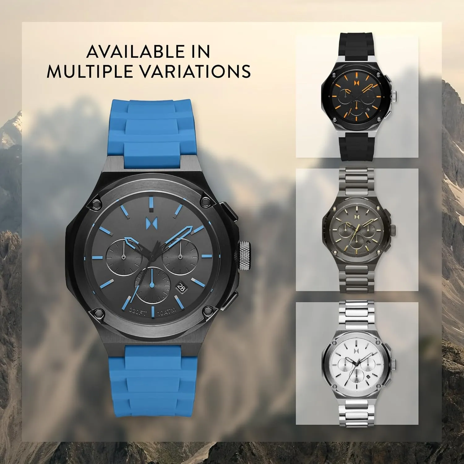 Chronograph acquisition customs divert heart leach Watch MVMT Raptor Men's 