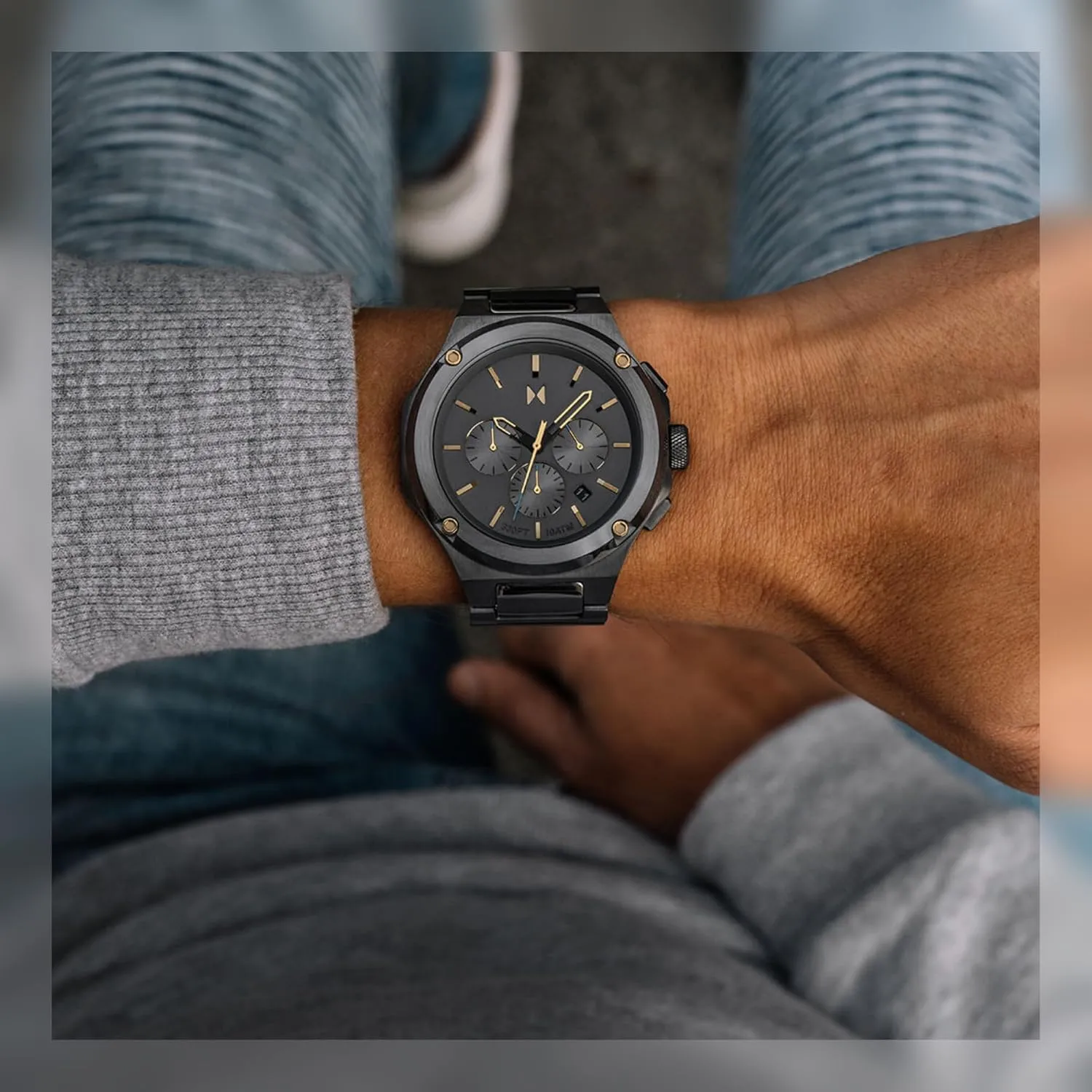 Chronograph acquisition customs divert heart leach Watch MVMT Raptor Men's 