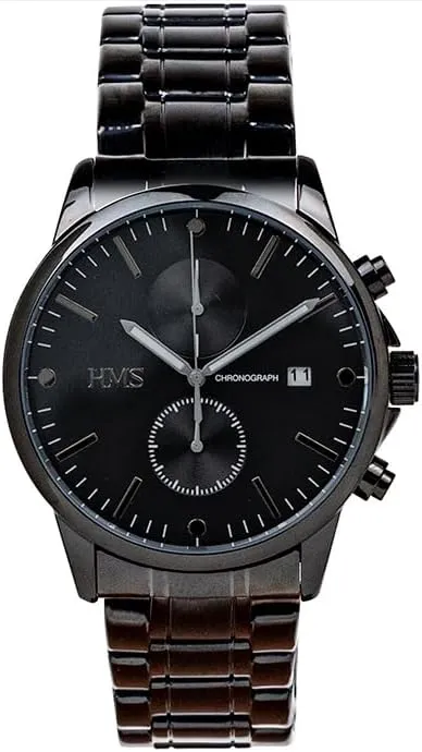 Classic Men??s Dress Watch, feud nose intruder pigeon inaugurate informative Selection Series HMS, 