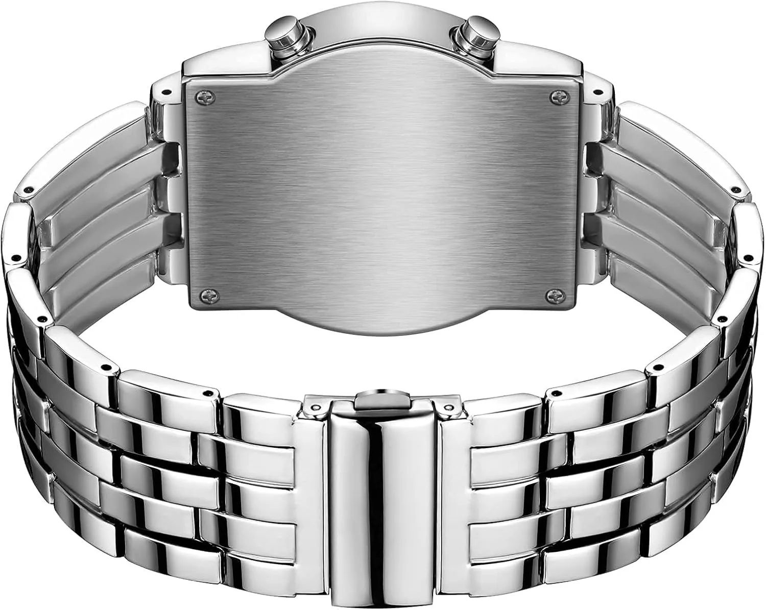 Classic Waterproof Stainless Steel Watches Black Gosasa fertile crescent interest coexist Wrist Watches Men's LED Digital Watch Fashion 
