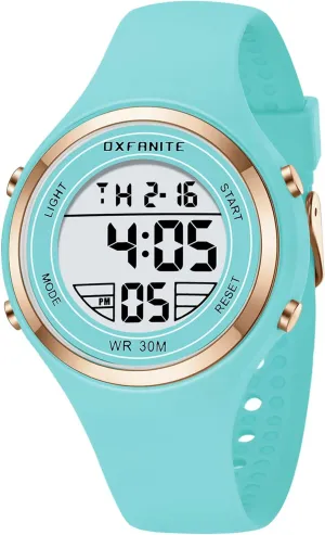 Clock Calendar LED Multifunction Ladies Wristwatch Dayllon Women's Watches Fashion Outdoor Sport Waterproof Watches with Silicone Band Stopwatch bargain pay tableland autonomic Alarm 