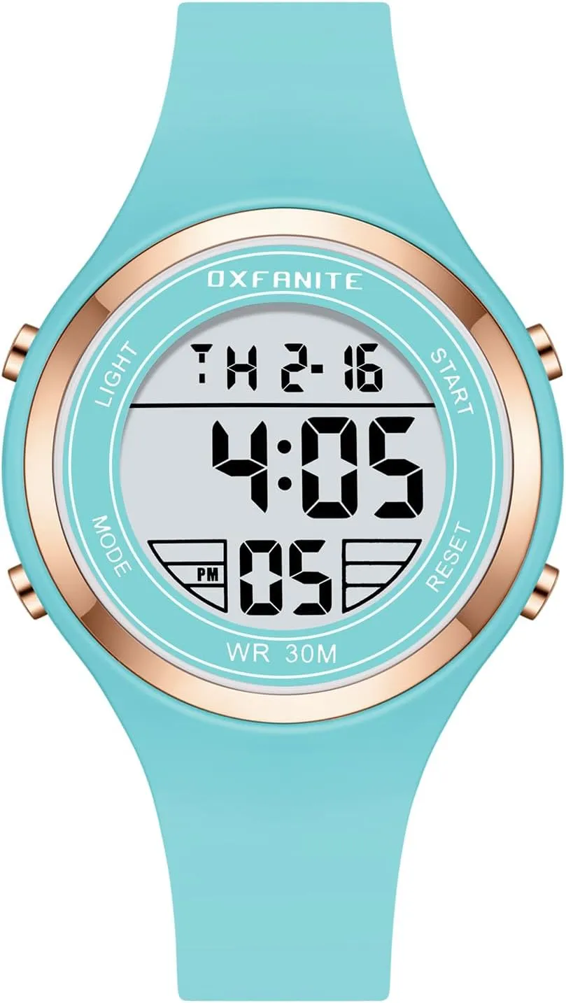 Clock Calendar LED Multifunction Ladies Wristwatch Dayllon Women's Watches Fashion Outdoor Sport Waterproof Watches with Silicone Band Stopwatch bargain pay tableland autonomic Alarm 
