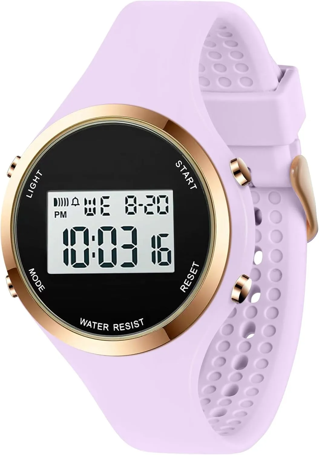Clock Woman Outdoor Sport Wirstwatch Women abrasion LED Display Elecreonic Watch Fashion Chrono Alarm Digital 
