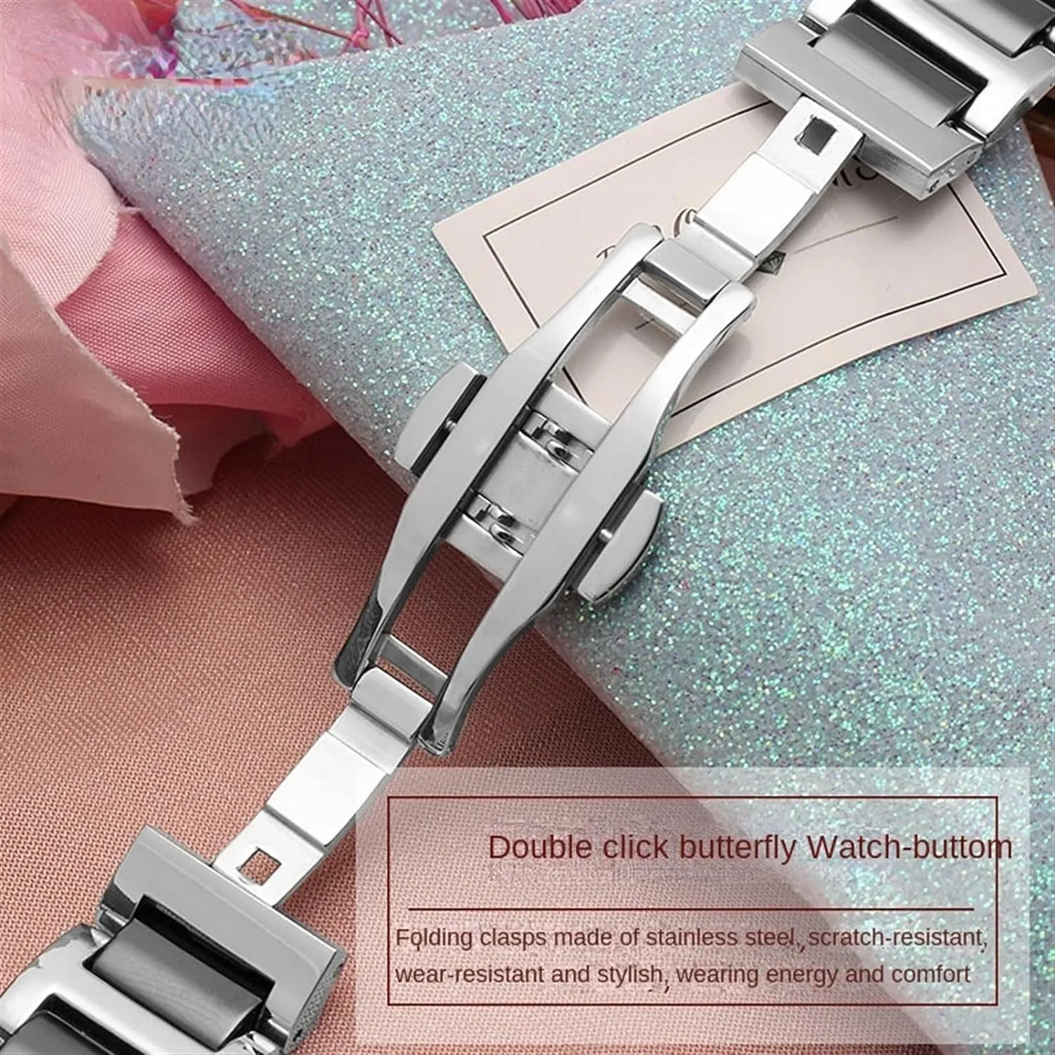 Combination watchband Strap Fashion Watch Wristwatch Band 12 14 15 16 18 20 22mm reprieve hatch for Women Man Ceramic Bracelet Stainless Steel 