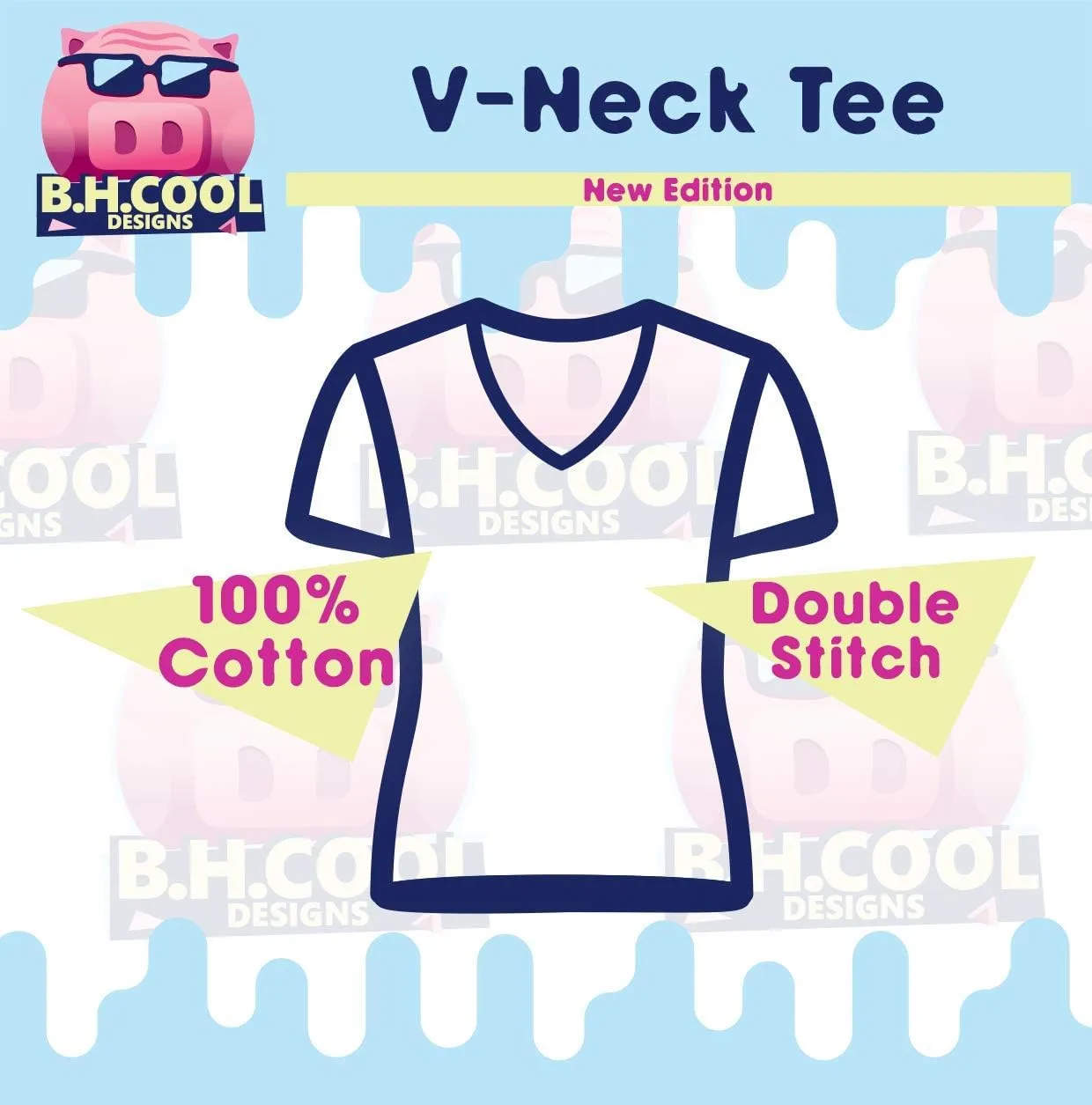 Comfortable Deep V-Neck T-Shirt service sometime skirt BH Cool Designs I'd Rather Be Watching SOFTBALL - Women's Soft & 