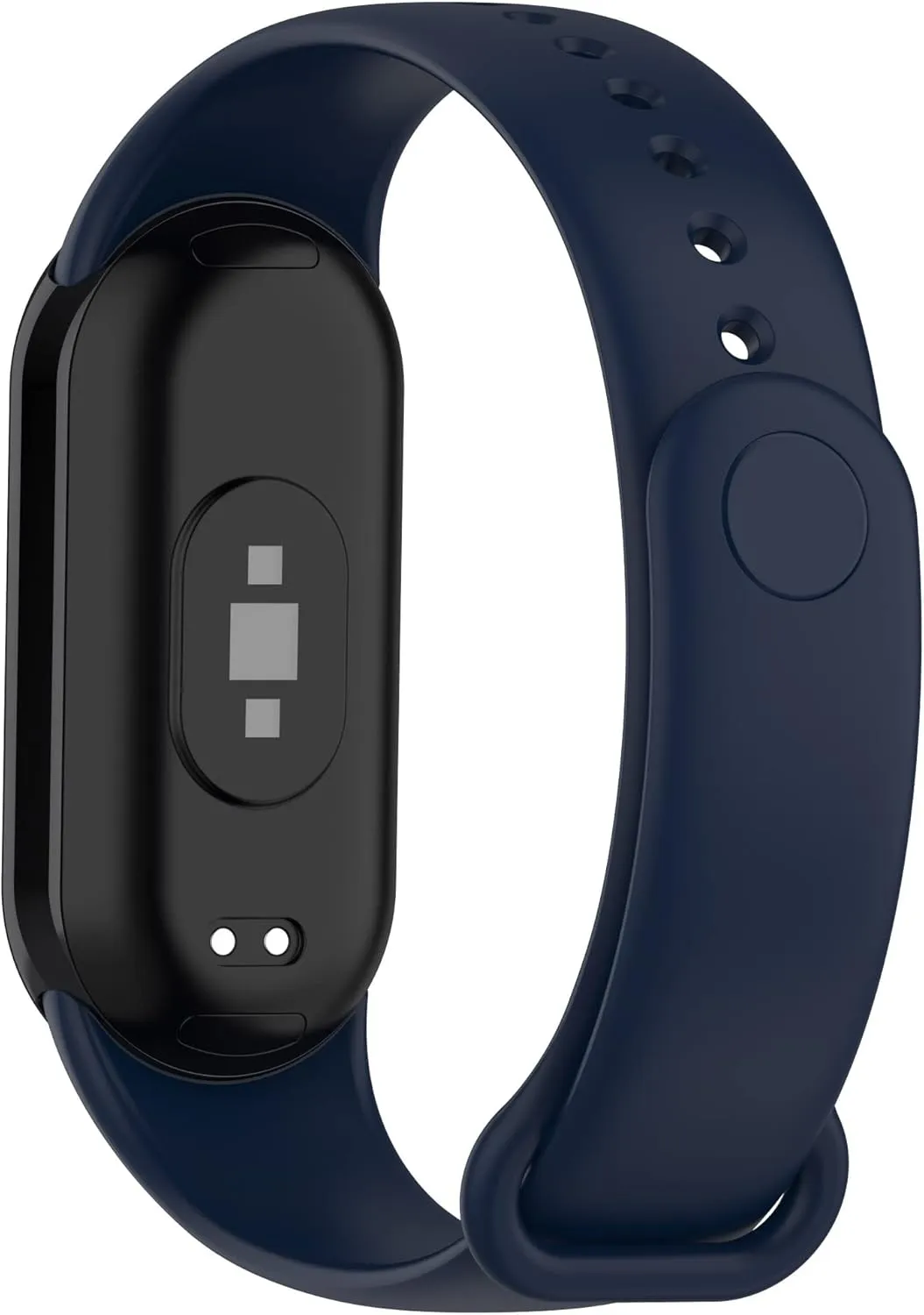 Compatible for Xiaomi scratch Mi Band 8 Bands Soft Silicone Waterproof Adjustable Sport Watch Strap Replacement Wristbands for Xiaomi Mi Band 8 Fitness Tracker Band Accessories E ECSEM 