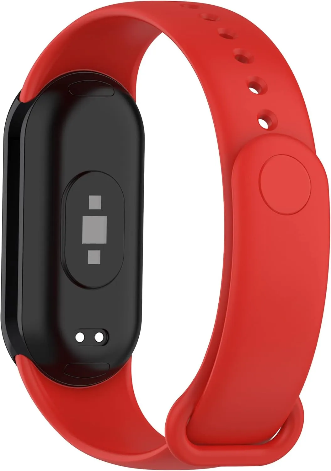 Compatible for Xiaomi scratch Mi Band 8 Bands Soft Silicone Waterproof Adjustable Sport Watch Strap Replacement Wristbands for Xiaomi Mi Band 8 Fitness Tracker Band Accessories E ECSEM 