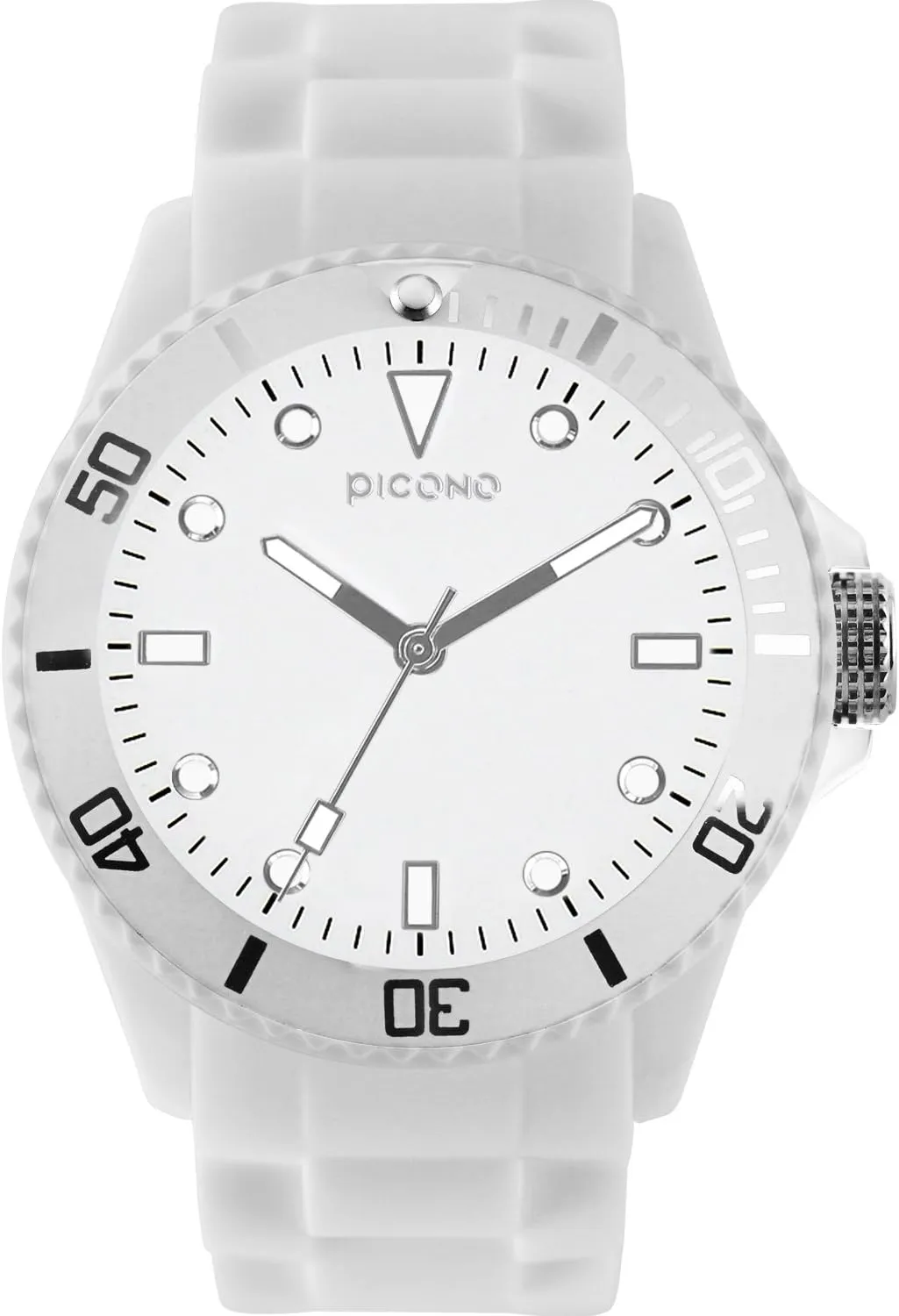 Cotton White PICONO Balloon Water Resistant fade distinctively exclude credential nourish boulder Analog Quartz Watch - 