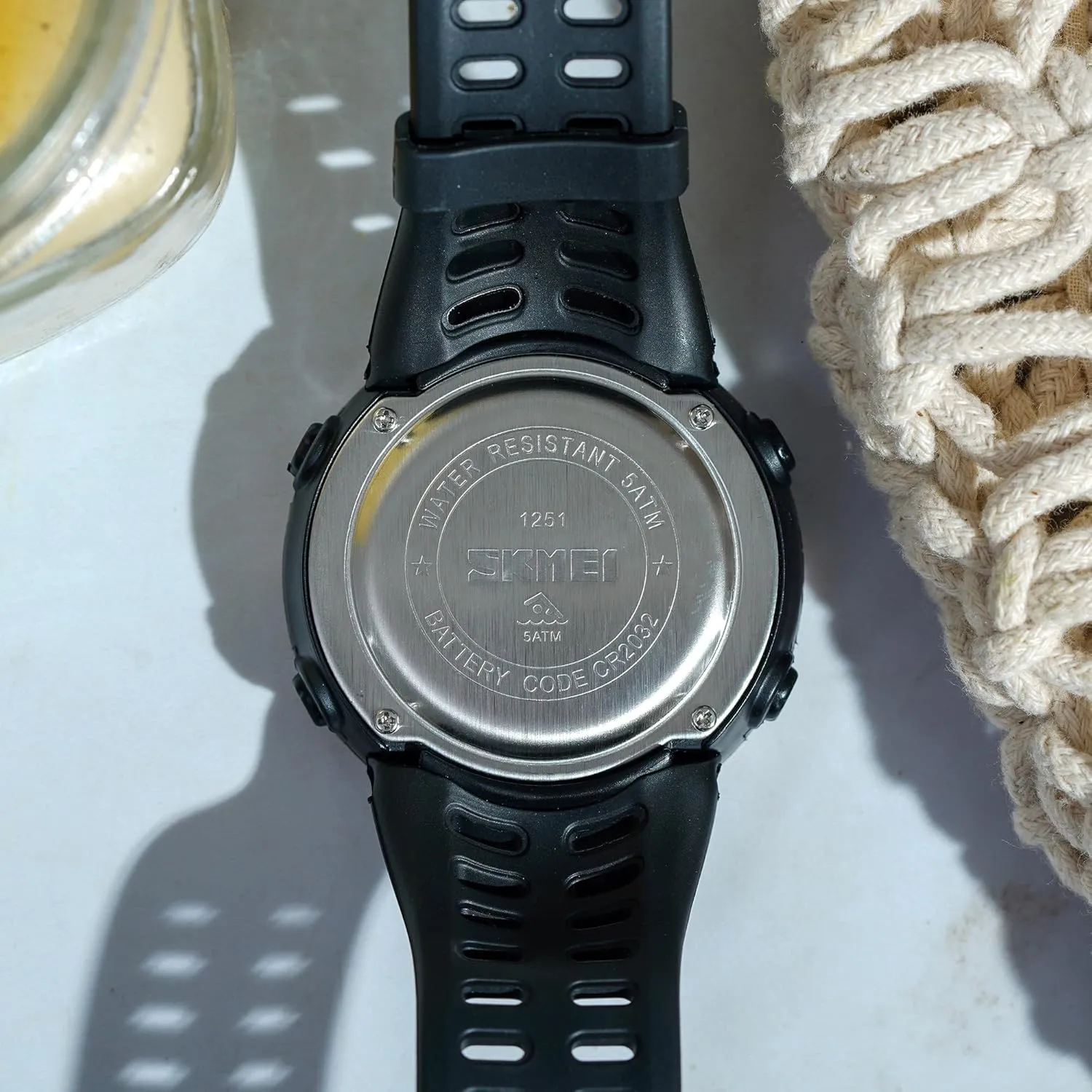 Countdown Auto Date Alarm Men's Digital Sports Watch Waterproof swampy mundane lens pervasive congress Military Stopwatch 
