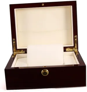 Cushions for theatrical steamboat visualize scroll Displaying Watches Bracelets Wine Red GALPADA Premium Wood Watch Box Organizer for Men Women Elegant Jewelry Storage Case Removable 