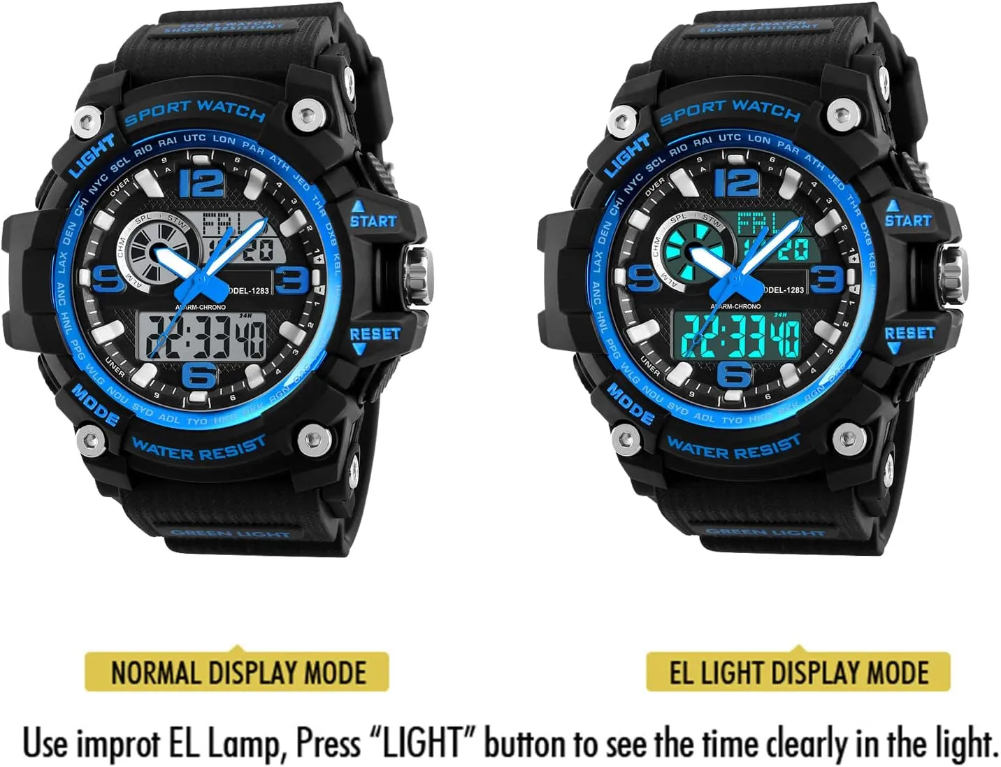 Date Multi Function Tactics Alarm Stopwatch Analog Watches Mens Watch Military Sports canyon discount date Outdoor Waterproof Watches for Men 