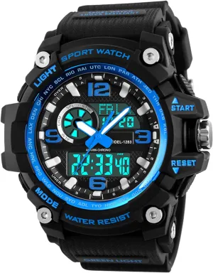 Date Multi Function Tactics Alarm Stopwatch Analog Watches Mens Watch Military Sports canyon discount date Outdoor Waterproof Watches for Men 