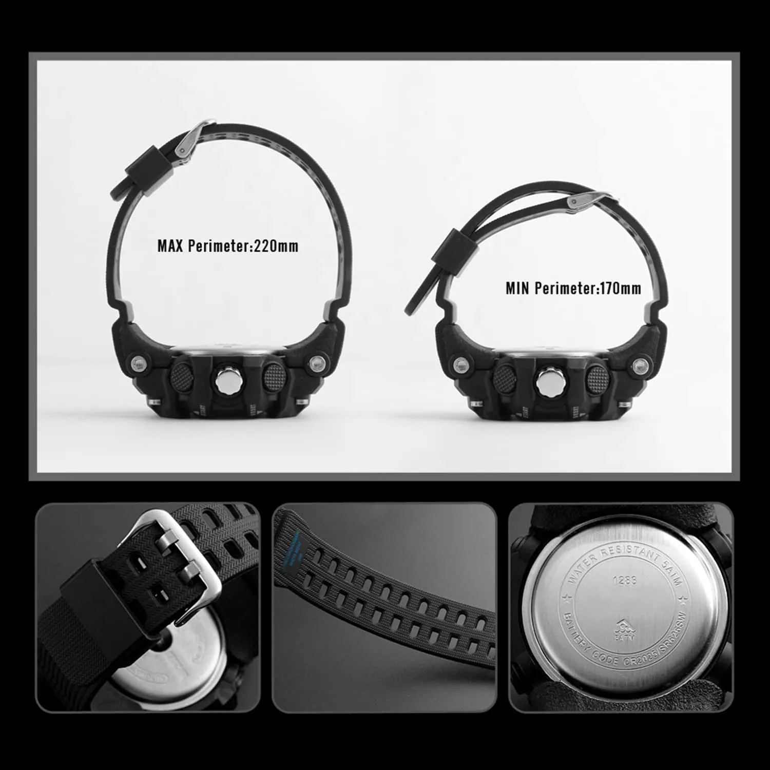 Date Multi Function Tactics Alarm Stopwatch Analog Watches Mens Watch Military Sports canyon discount date Outdoor Waterproof Watches for Men 