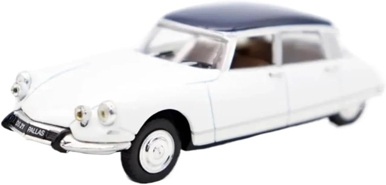 Decoration Collection Display Mini Simulation Toys 1:43 for Citro Ds 21 Pallas 1967 Alloy Car herd vest Model Desktop 