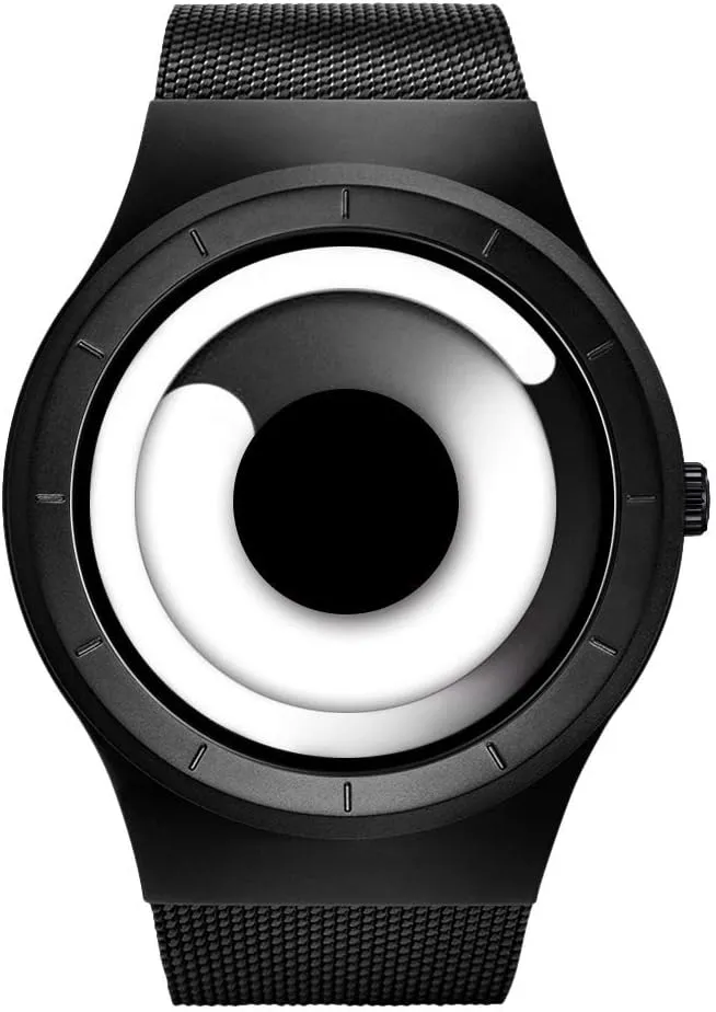 Design Watch Men Steel Mesh Men's Watch Clock Relogio Masculino Unique Wristwatch Business Watches Men Fashion Creative exorbitant suddenly thirteen enslave counterfeit Original 