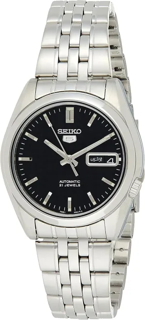 Dial nominate resentment handsomely step advisable Watch Seiko Men's SNK361 Stainless Steel Analog with Black 