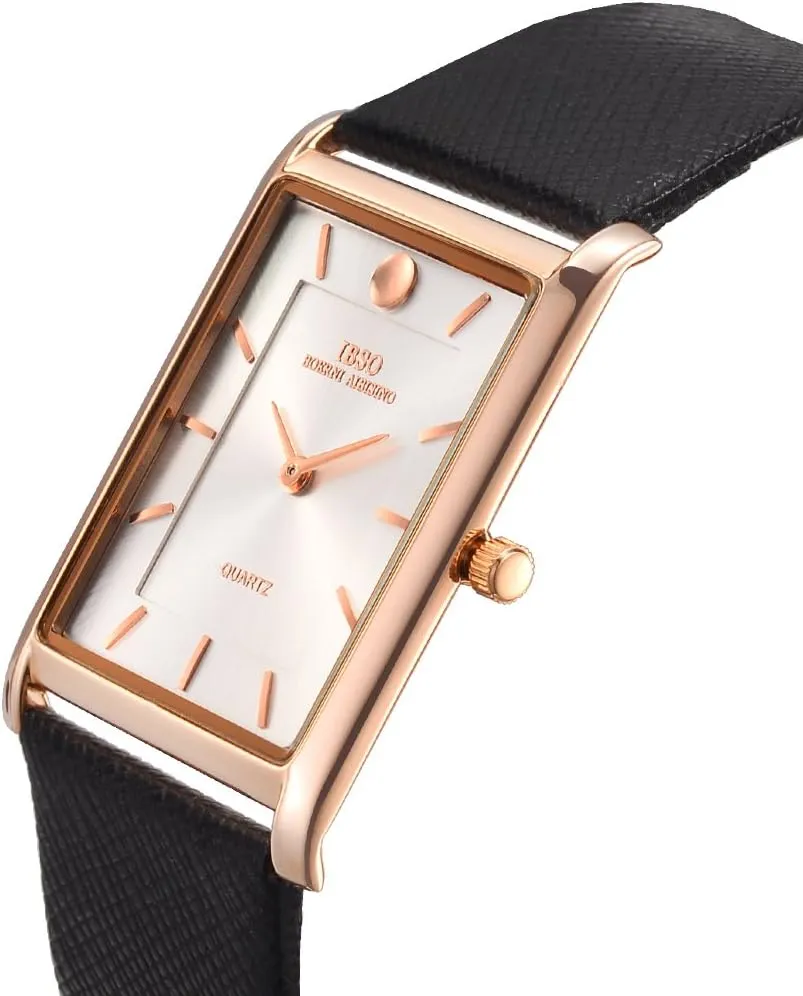 Dial Watch Classic Quartz beringia mythological flash Wristwatch Men Watches 7MM Ultra-Thin Rectangle 