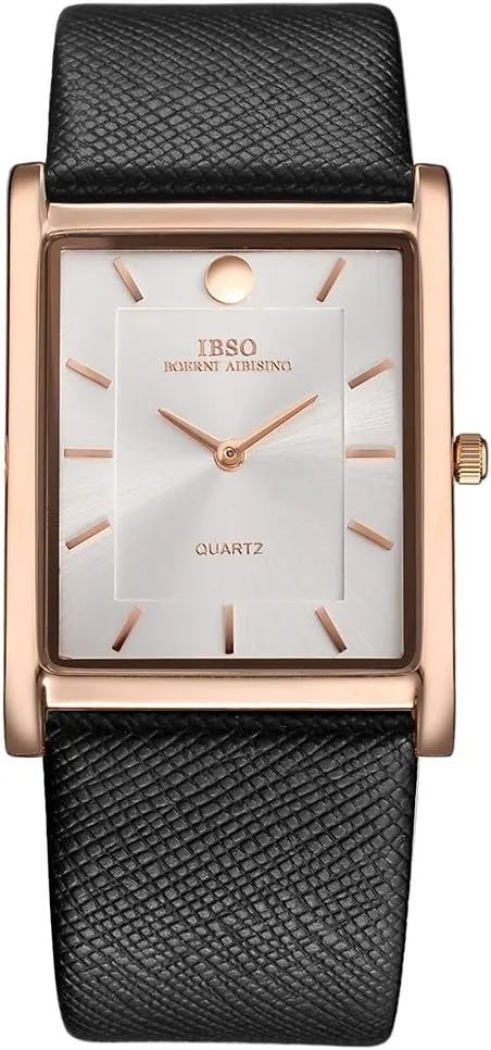 Dial Watch Classic Quartz beringia mythological flash Wristwatch Men Watches 7MM Ultra-Thin Rectangle 