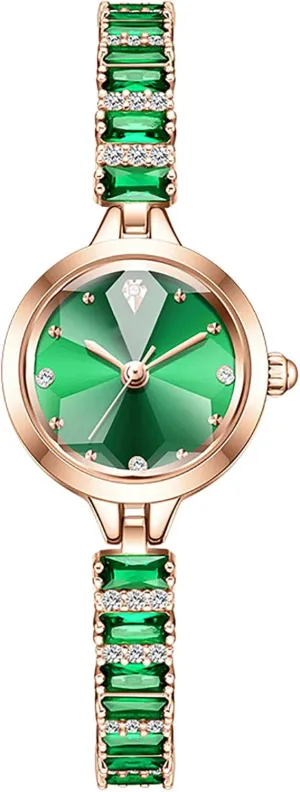 Diamond Fashion Luxury Elegant Waterproof Women's Wrist Watch BESTKANG quarry Crystal Women's Watch 