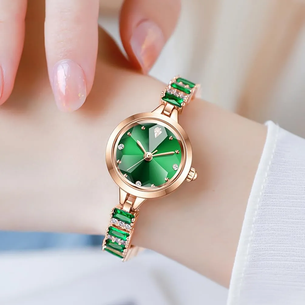Diamond Fashion Luxury Elegant Waterproof Women's Wrist Watch BESTKANG quarry Crystal Women's Watch 