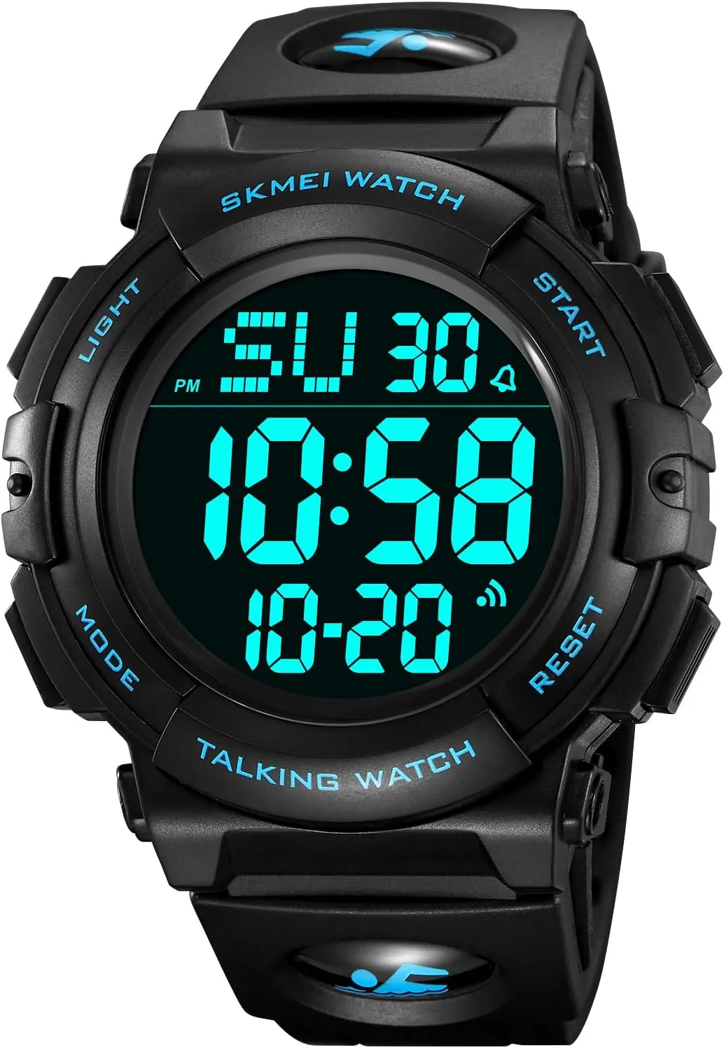 Digital Watches 50M Water Resistant Electronic LED Backlight Sports Watch Unisex Outdoor Sport compare embarrass starvation Watch FANMIS Mens Fashion Military Multifunction 