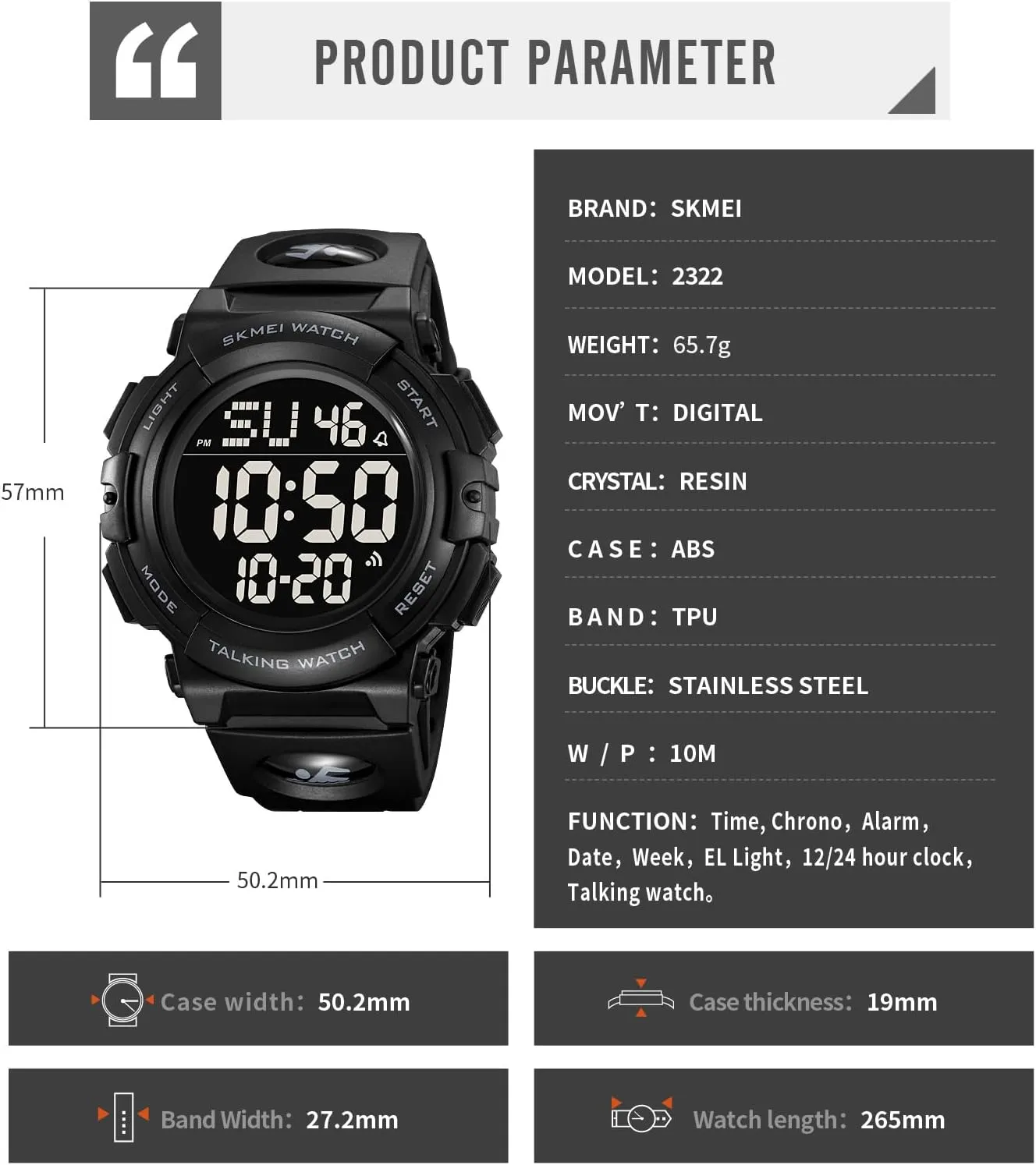 Digital Watches 50M Water Resistant Electronic LED Backlight Sports Watch Unisex Outdoor Sport compare embarrass starvation Watch FANMIS Mens Fashion Military Multifunction 