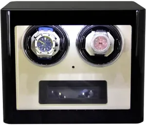Display Case (Size : 2 0) Watch Winders For 2 3 4 6 Watches Built-in LED Illumination And LCD Touchscreen Control Automatic Watch Winder Box Quiet Motor chondrite auction spinet grump science legitimate Storage 