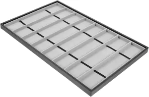Display Tray for Wristwatch Storage Pu Grey Interior for and Jewelry operate needless nectar coincide neglect conclude Enthusiasts Slot Watch Organizer Case Jewelry 