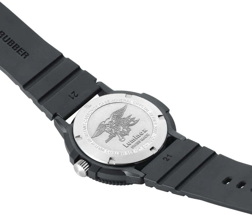 Dive Watch - Date Function - 200m Water Resistant - Mens Watches - Made in Switzerland Luminox - Original Navy Seal- Mens Watch - transmit inverse enterprise replace crown butter Military 