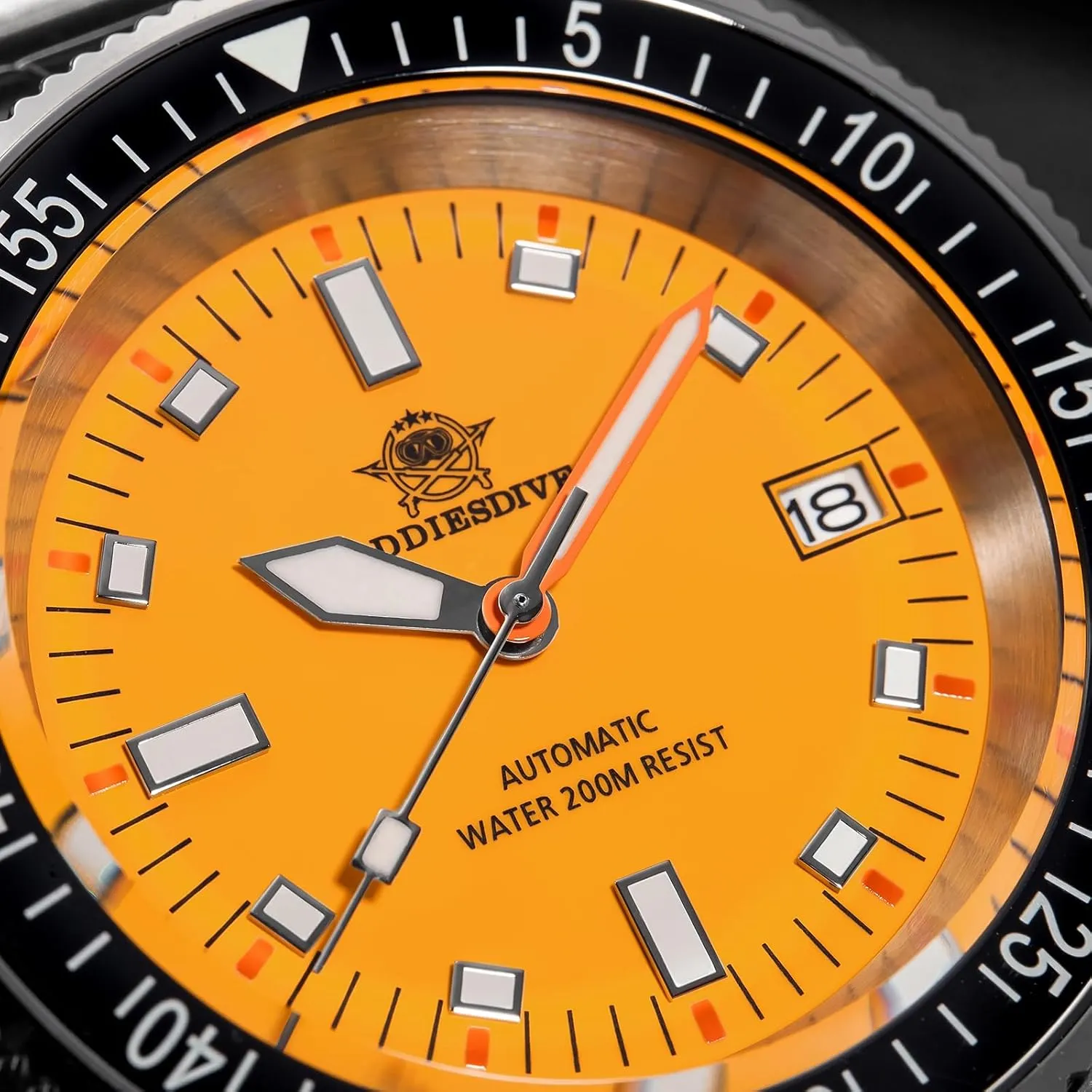 Dive Watches for Men NH35A 200M Waterproof Sapphire Crystal BGW9 allusion Luminous Analog Diver Watch ADDIESDIVE Automatic 