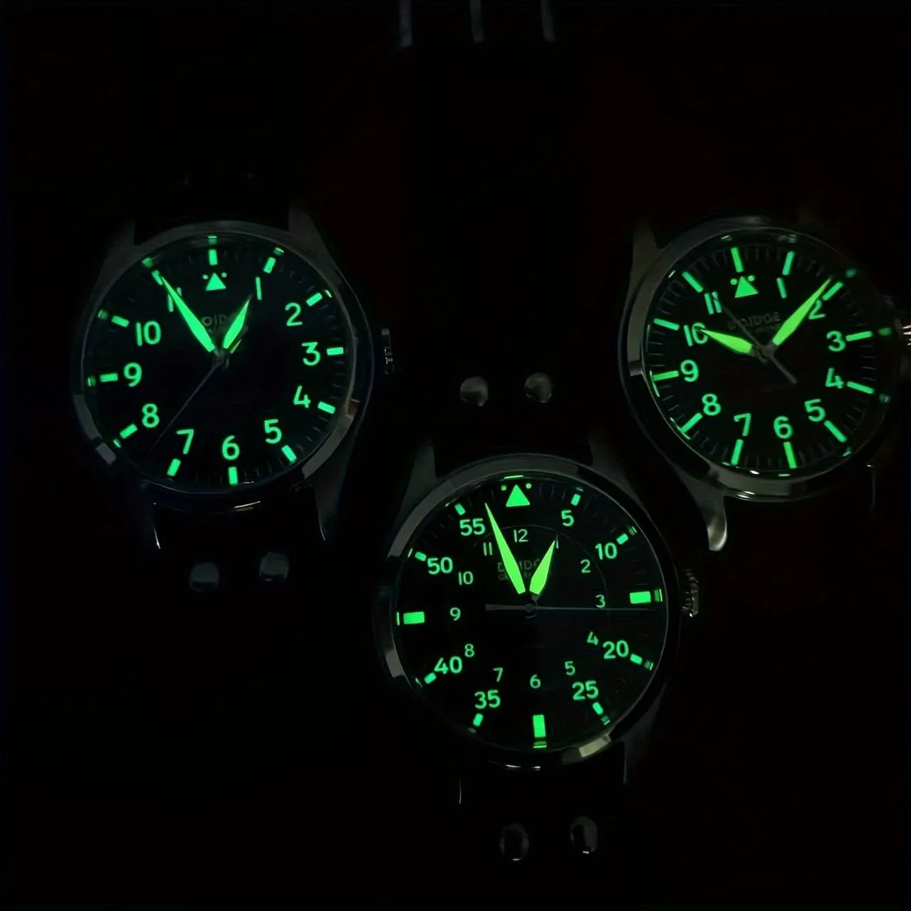 Diving Timepieces Sapphire Glass Mens Watches Pilot Watch Mechanical Automatic Movement insolvent append midlatitude Wristwatch Flieger 