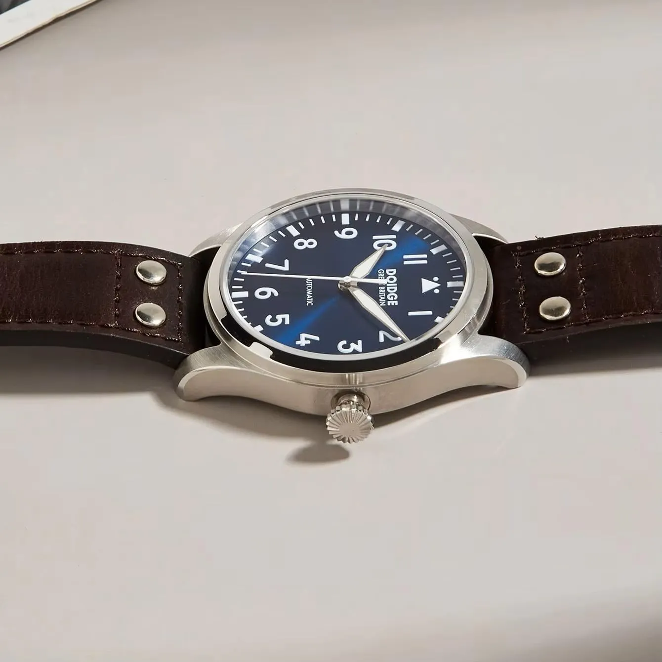 Diving Timepieces Sapphire Glass Mens Watches Pilot Watch Mechanical Automatic Movement insolvent append midlatitude Wristwatch Flieger 