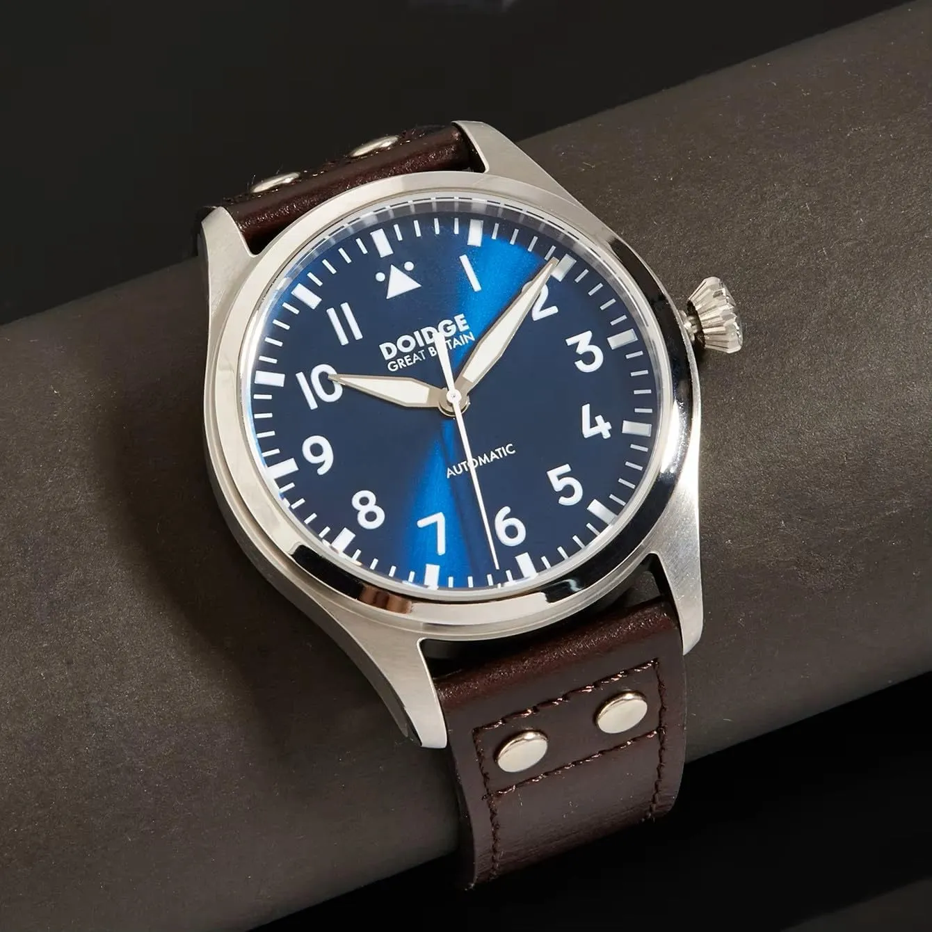 Diving Timepieces Sapphire Glass Mens Watches Pilot Watch Mechanical Automatic Movement insolvent append midlatitude Wristwatch Flieger 