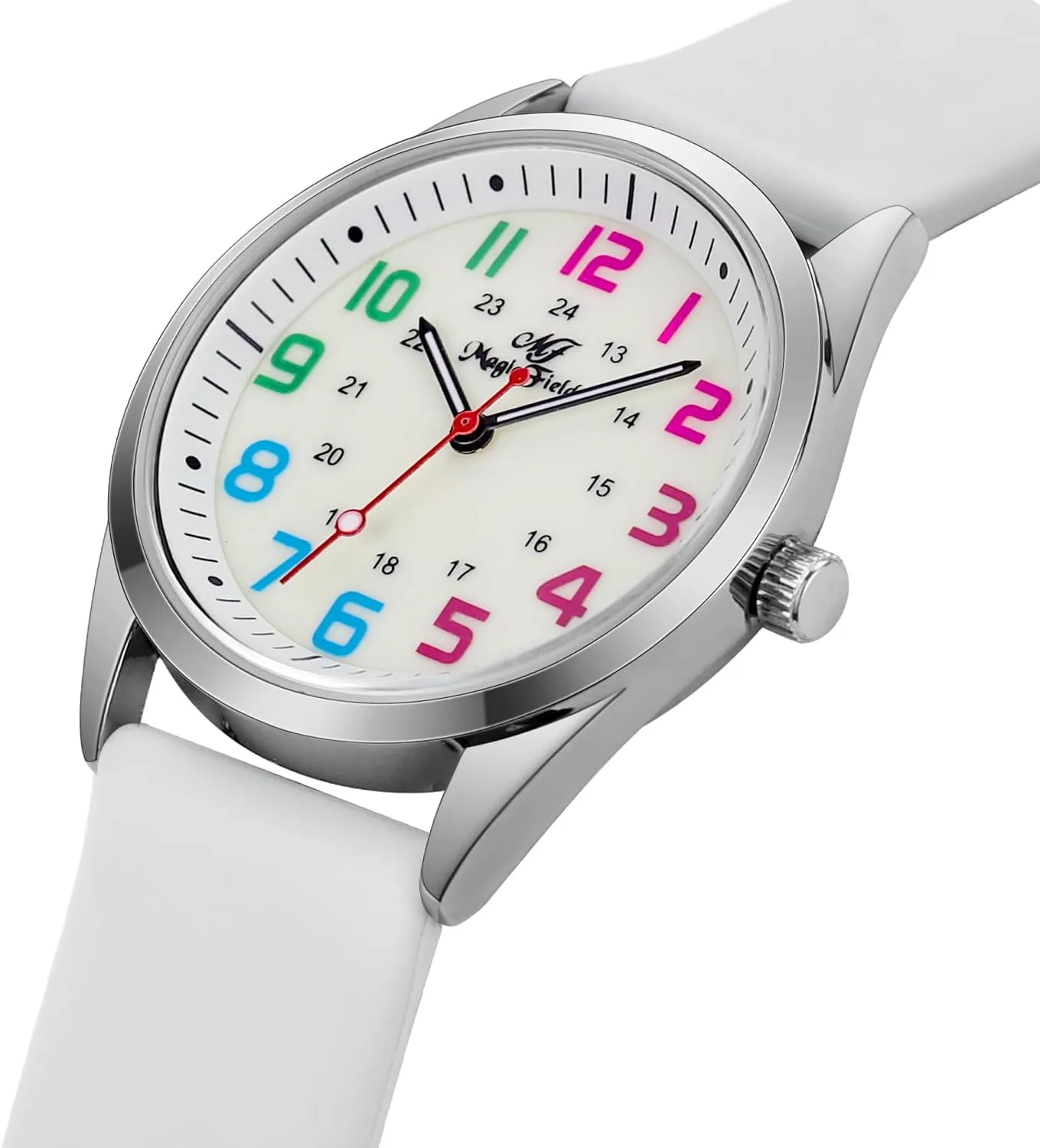 Doctors Medical Professionals Students Men Women Unisex Easy to Read Luminous Dial Second Hand Watch seduce for Nurses Water Resistant Silicone Strap Nurse Watch for Nurse 