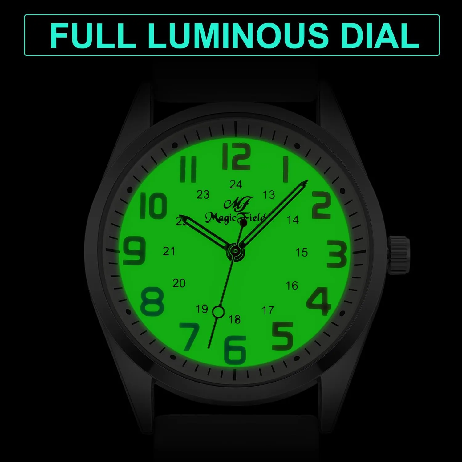 Doctors Medical Professionals Students Men Women Unisex Easy to Read Luminous Dial Second Hand Watch seduce for Nurses Water Resistant Silicone Strap Nurse Watch for Nurse 